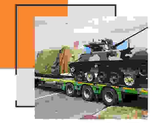 Перевозка военной техники в Фрязино